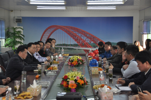 四川省交通运输厅高烽厅长一行到泸渝高速调研 - 企业要闻 - J9集团